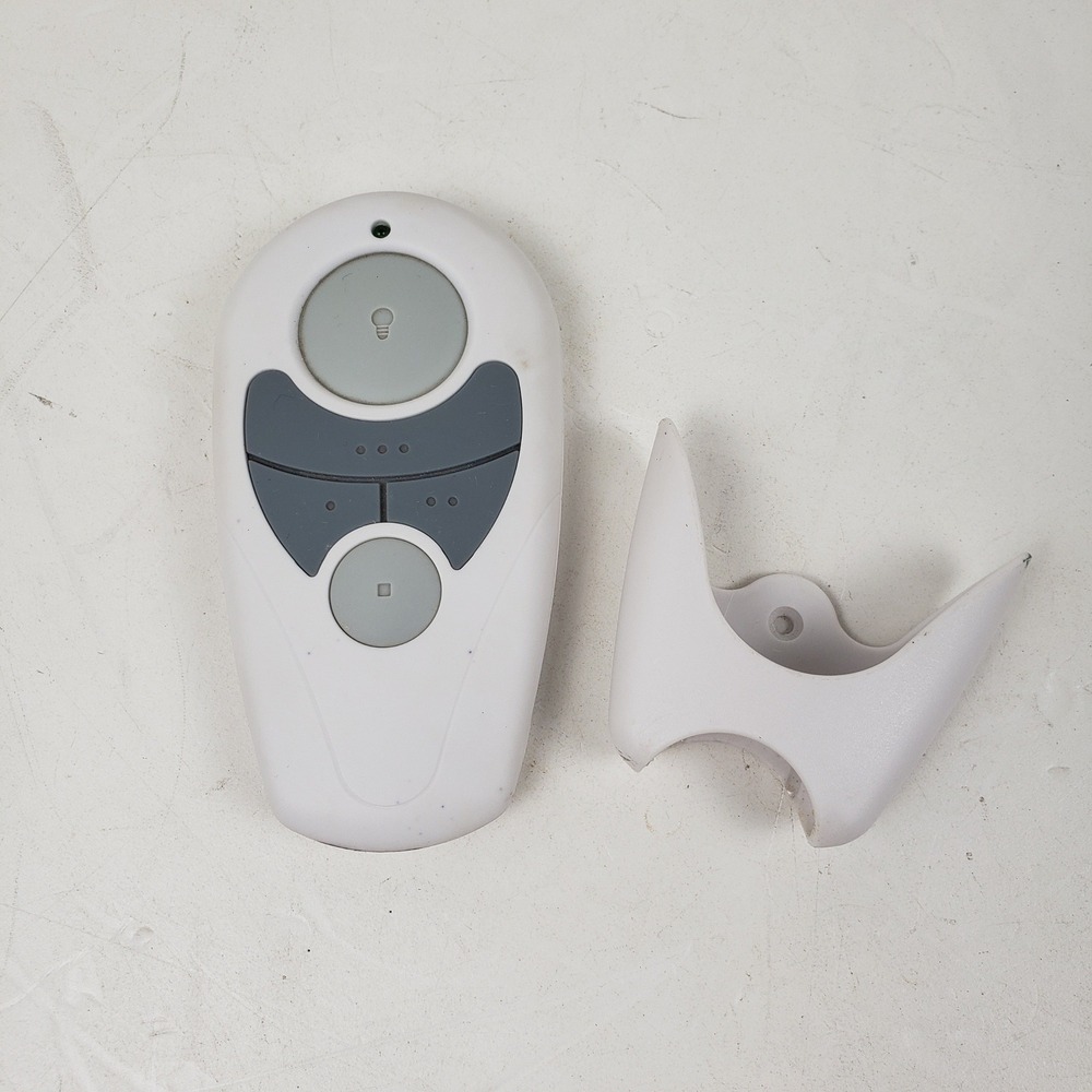 AirPro UC7085T Ceiling Fan Remote Control with Wall Mount Bracket White